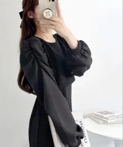 【mily bilet】女優映え。ショートコンビマーメイドセットアップワンピース