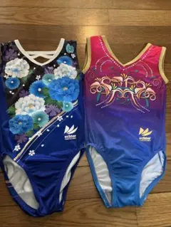 ☆新品　イクター　レオタード　M レボリューション　グリーン vibrant_BK_sode_online.jpg