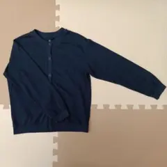 UNIQLO ネイビー カーディガン 140cm