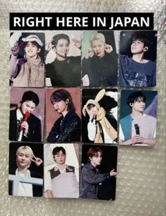 SEVENTEEN RIGHT HERE IN JAPAN デジコ　トレカ