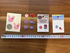 ⭐️オーダーページ⭐️Bタイプ/かんたん名札付けワッペン/ネームタグ 紺ファミリア風☆Bタイプかんたん名札付けワッペン/ネームタグ/夏服