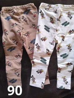 ミッキー　ボトムス　２点セット