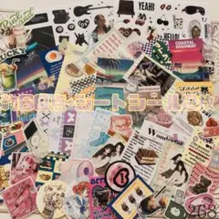 【SALE】268＊コラージュ 素材 おすそ分け フレークシール ステッカー