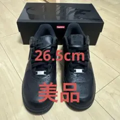 超美品Supreme Nike Air Force 1 Low Blackのサムネイル