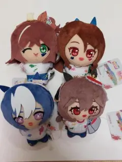 ウマ娘 プリティーダービー ぬいぐるみ ペインタースタイル 4点セット