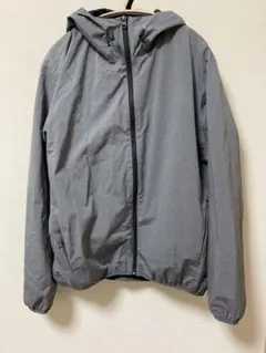 GU フード付きグレージャンパー