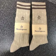 マンシングウエアメンズゴルフソックス 2足組。