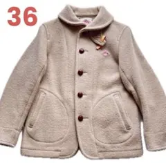 お値下げ歓迎　DANTON /ダントン　ウールモッサ　丸襟ジャケット