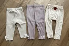 ベビー レギンス スパッツ 3点セット　80㎝ 90㎝のサムネイル