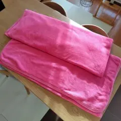Nissenニッセンシングル温かい毛布シーツピンクおまとめ売り匿名配送