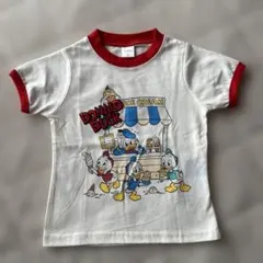 新品　tutafuta ドナルドダック Tシャツ 100 ディズニー　バースデイ