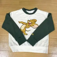 トムとジェリー　トレーナー　バックプリント　130センチ