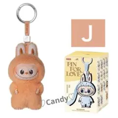 ラブブ イニシャル Ｊぬいぐるみ アルファベット Labubu 【正規品】⑲