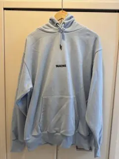 SNAKDNS ライトブルー フード付きパーカー　XLサイズ
