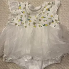 ベビー服　70サイズ カバーオール ロンパース　レースのサムネイル