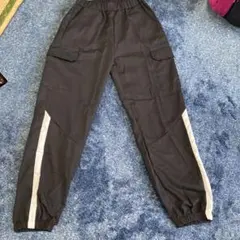 SHEIN 黒 ロングパンツ 11-12Y