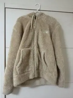 Champion フリースジャケット ベージュ