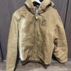 古着 Carhartt アクティブジャケット ダックフルジップパーカー