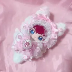 まよ様専用 いつぬい ぬい服 ねこ ピンク＋グリーン 2点セット