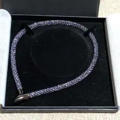 バ*ん様 #LUV/ハッシュタグラブ ネックレス 9mm トワイライトパープル/