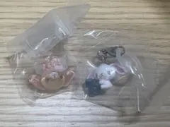 サンリオ　エモきゅん2 めじるし　しろうさ　くろうさ