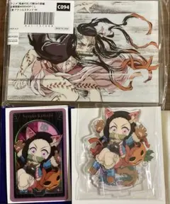 鬼滅の刃　竈門禰豆子　ハロウィン　アクリルスタンド