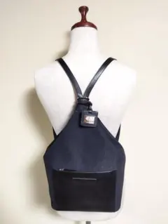 PELLE BORSA　ペレボルサ　リュック　生地 × 牛革