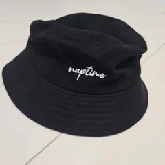 Naptime. バケットハット ブラック