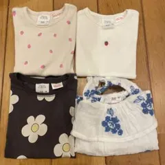 ZARA ベビー トップス 4点セット 18-24ヶ月 92cmのサムネイル