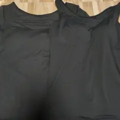 ユニクロ　UNIQLO　エアリズム　ブラタンクトップ　ブラＴ ブラック XL