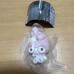 サンリオキャラクターズ　めがねっこちゃんフィギュア　マイメロディ　ガチャガチャ