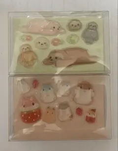 新アミュキャラぷっくりんちょシール