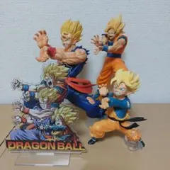 ドラゴンボール　一番くじ　孫悟空　孫悟飯　孫悟天　フィギュア　4点セット