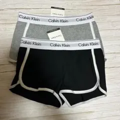 未使用 Calvin Klein ショートパンツ 2枚セット下着 S