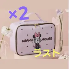 ゼクシィ 2026年5月号付録×2 Disney ミニーマウス マルチポーチのサムネイル