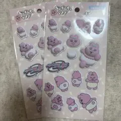 おぱんちゅうさぎ ぷくっとシール セリア
