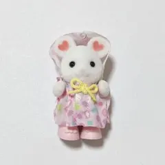 シルバニアファミリー 雨ふり マシュマロネズミの赤ちゃん(レインコート、長靴付)