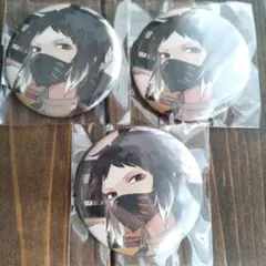 ゲーマーズ　本まつり　文豪ストレイドッグス 芥川龍之介　缶バッジ　3個