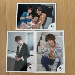 なにわ男子　公式写真　3枚セット