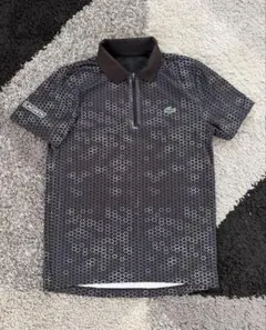 LACOSTE ラコステ ハニカム柄 ハーフジップ ドライ　ポロシャツのサムネイル