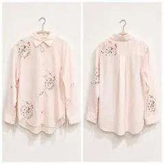 POPPY DOT FLOWER SHIRT 花柄　ドットフラワーシャツ POPPY DOT FLOWER SHIRT 花柄 ドットフラワーシャツ - メルカリ