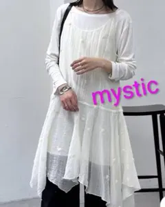 mystic 刺繍キャミチュニック