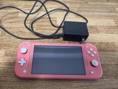 【充電器付】Nintendo Switch Lite ピンク ACアダプター付き