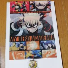 くら寿司　ヒロアカ　クリアファイル　ラバーアクセサリー　爆豪勝己