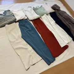 ウシルコ様専用⭐︎コーデ売りまとめ売り　Lサイズ12点　大人ゆるかじナチュラル