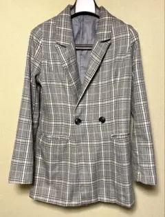 RESEXXY チェック柄 テーラードジャケット F