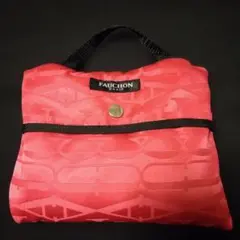 FAUCHON PARIS エコバッグ 折りたたみ ピンク　大容量　フォションのサムネイル