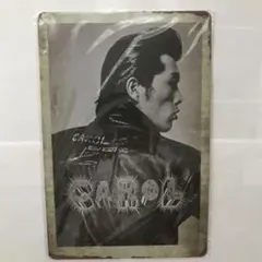 矢沢永吉　キャロル CAROLアンティーク加工 ブリキ看板【新品】