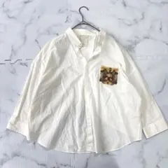 ✨大人気✨BEARDSLEY（ビアズリー） 長袖シャツブラウス　オーバーサイズ