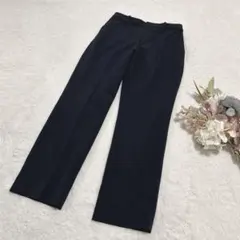 【ユニクロ】UNIQLO スマートアンクルパンツ スラックス ネイビー S